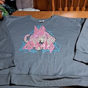 Def Leppard Graphic Sweatshirt
